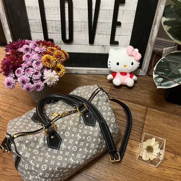 Handbags - EUC Louis Vuitton Mini Lin Speedy Bandouliere